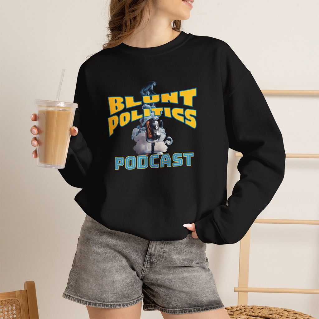 Blunt Politics Podcast Crewneck Sweatshirt