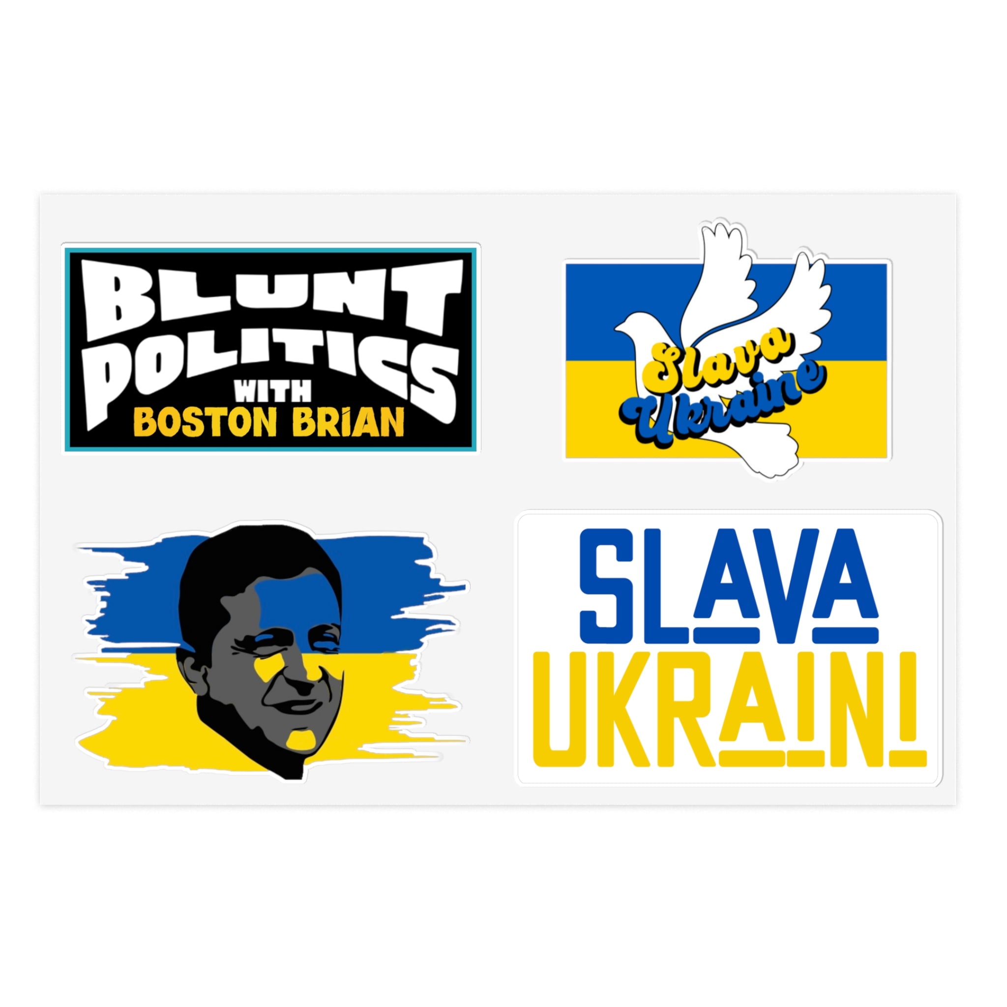 Ukraine Sticker Sheet