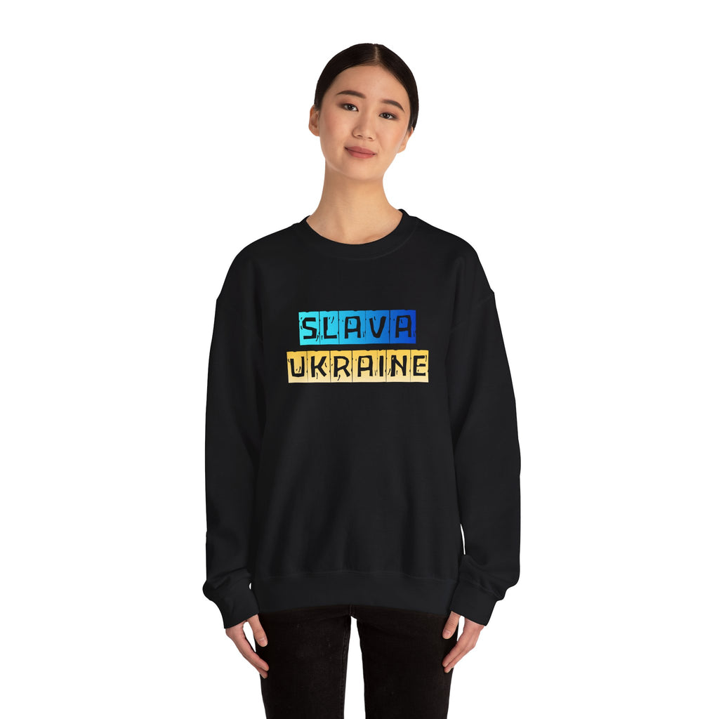 Slava Ukraine Crewneck Sweatshirt