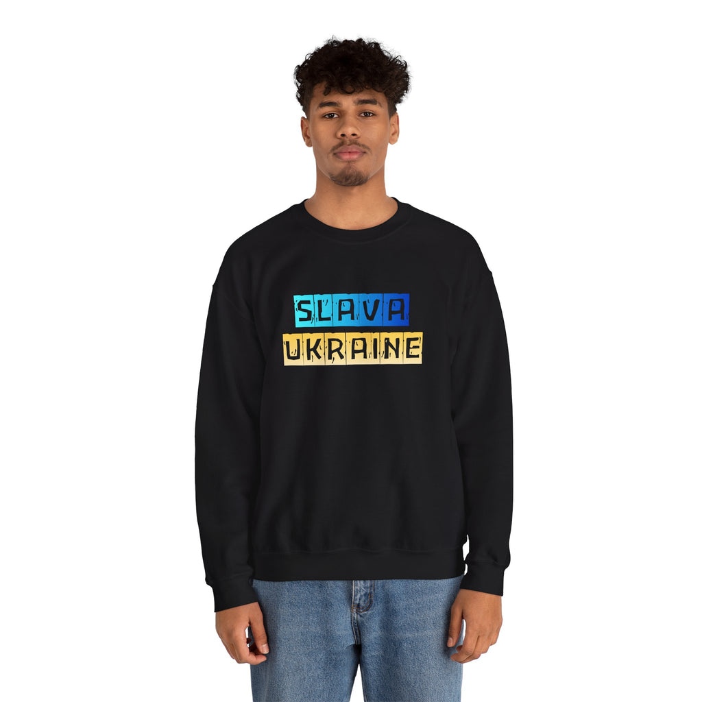 Slava Ukraine Crewneck Sweatshirt