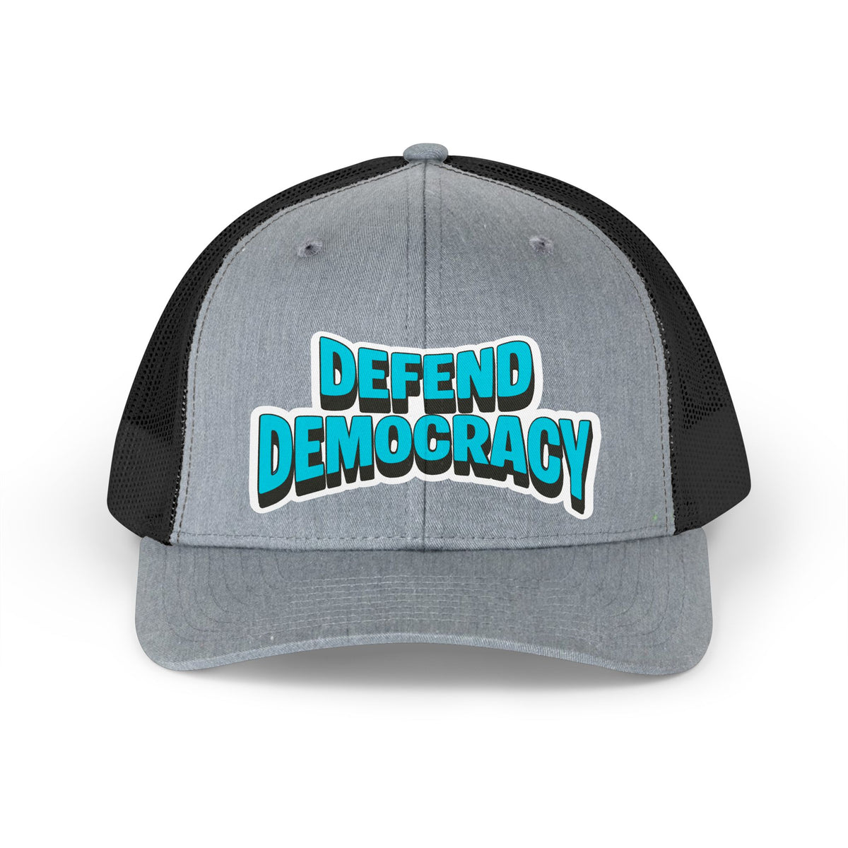 Defend Democracy Trucker Retro Hat