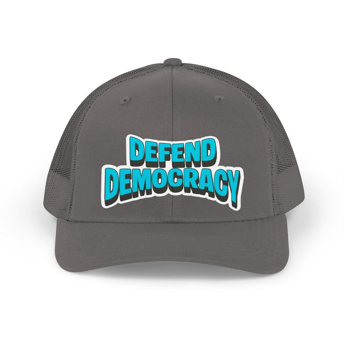 Defend Democracy Trucker Retro Hat