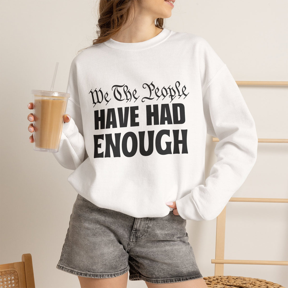 We The People Crewneck Sweatshirt