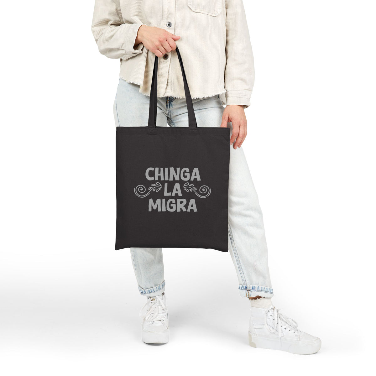 Chinga La Migra Tote Bag