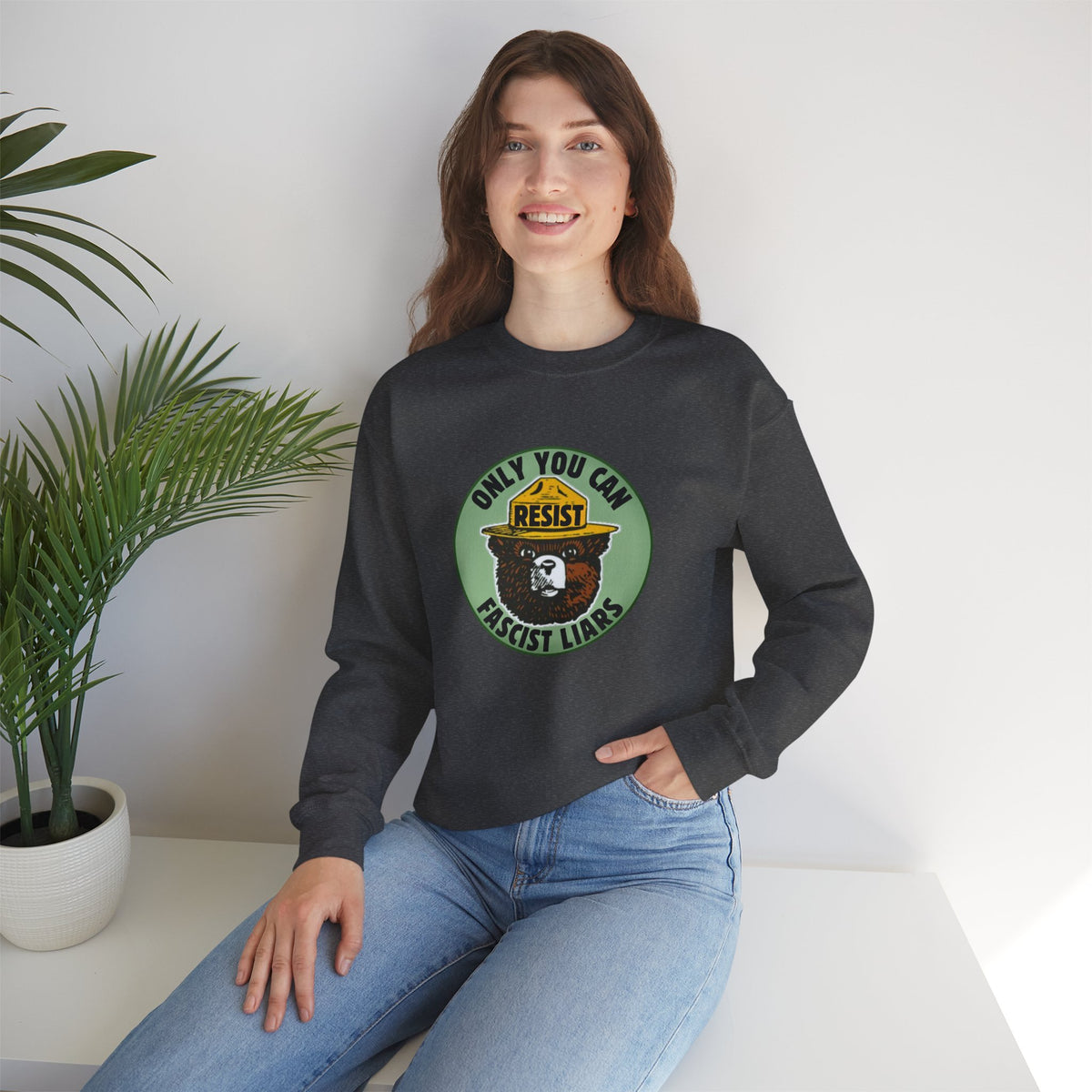 Fascist Liars Crewneck Sweatshirt