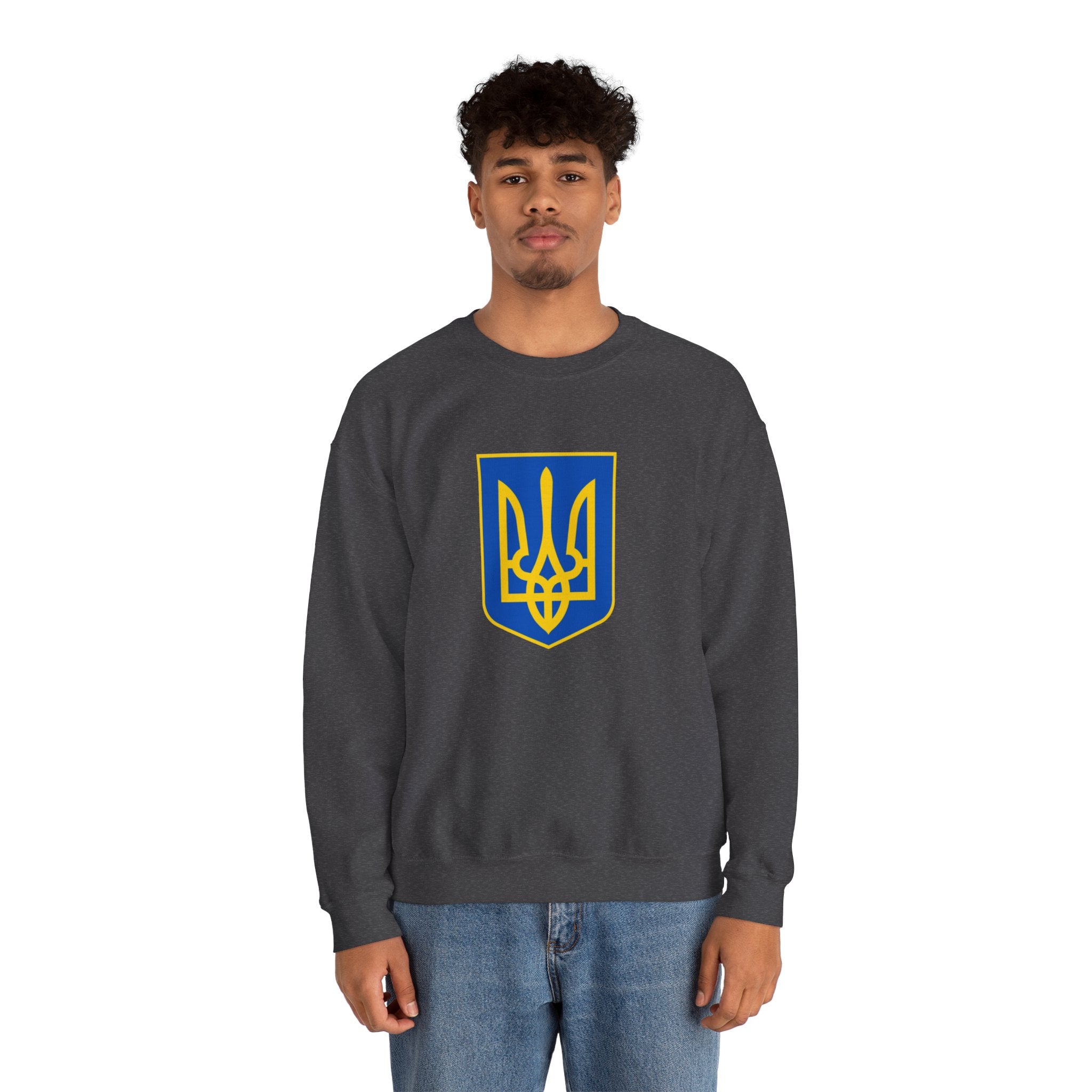 Ukraine Tryzub Crewneck Sweatshirt