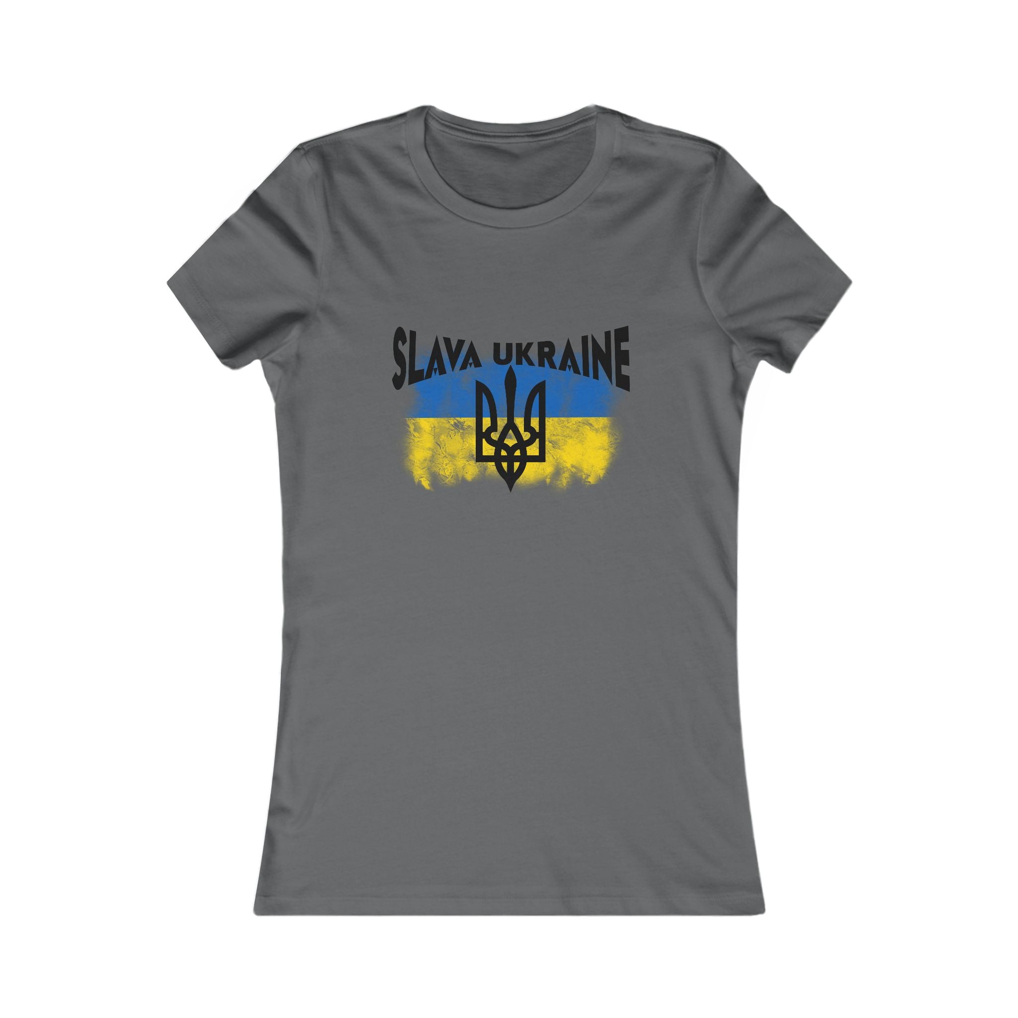 Slava Ukraine Flag Tee (Women's)