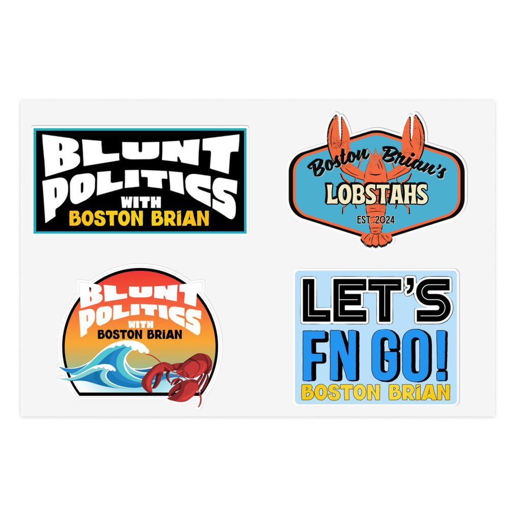 Boston Brian Sticker Sheet