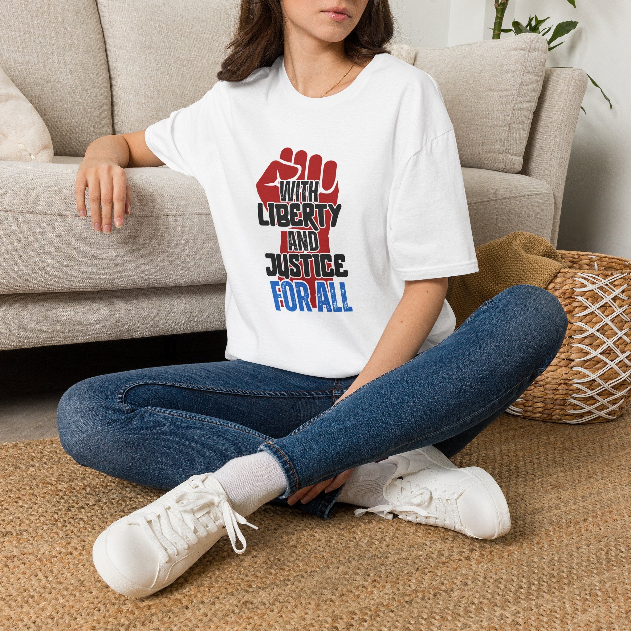 Liberty And Justice  T-Shirt