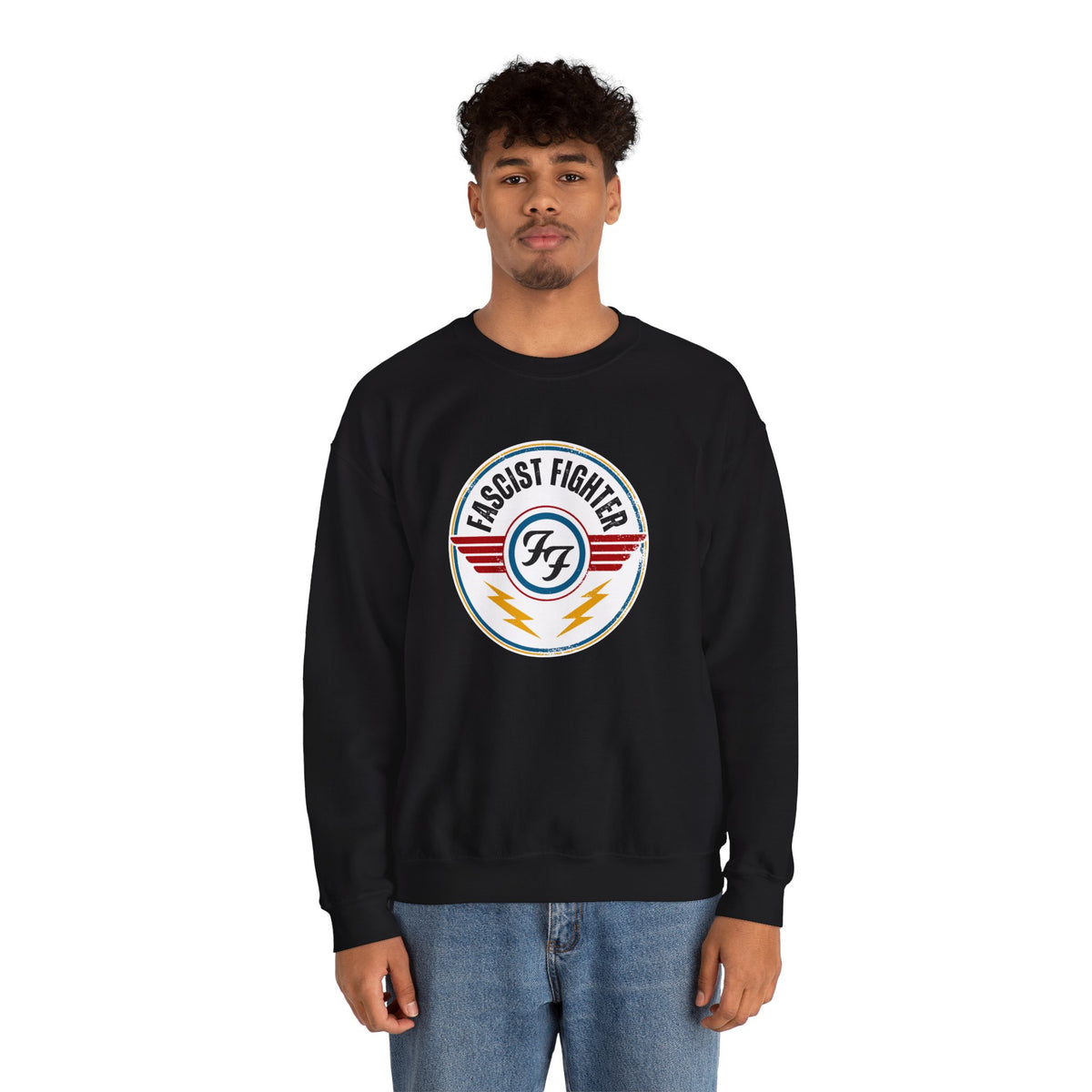 Fascist Fighter Crewneck Sweatshirt