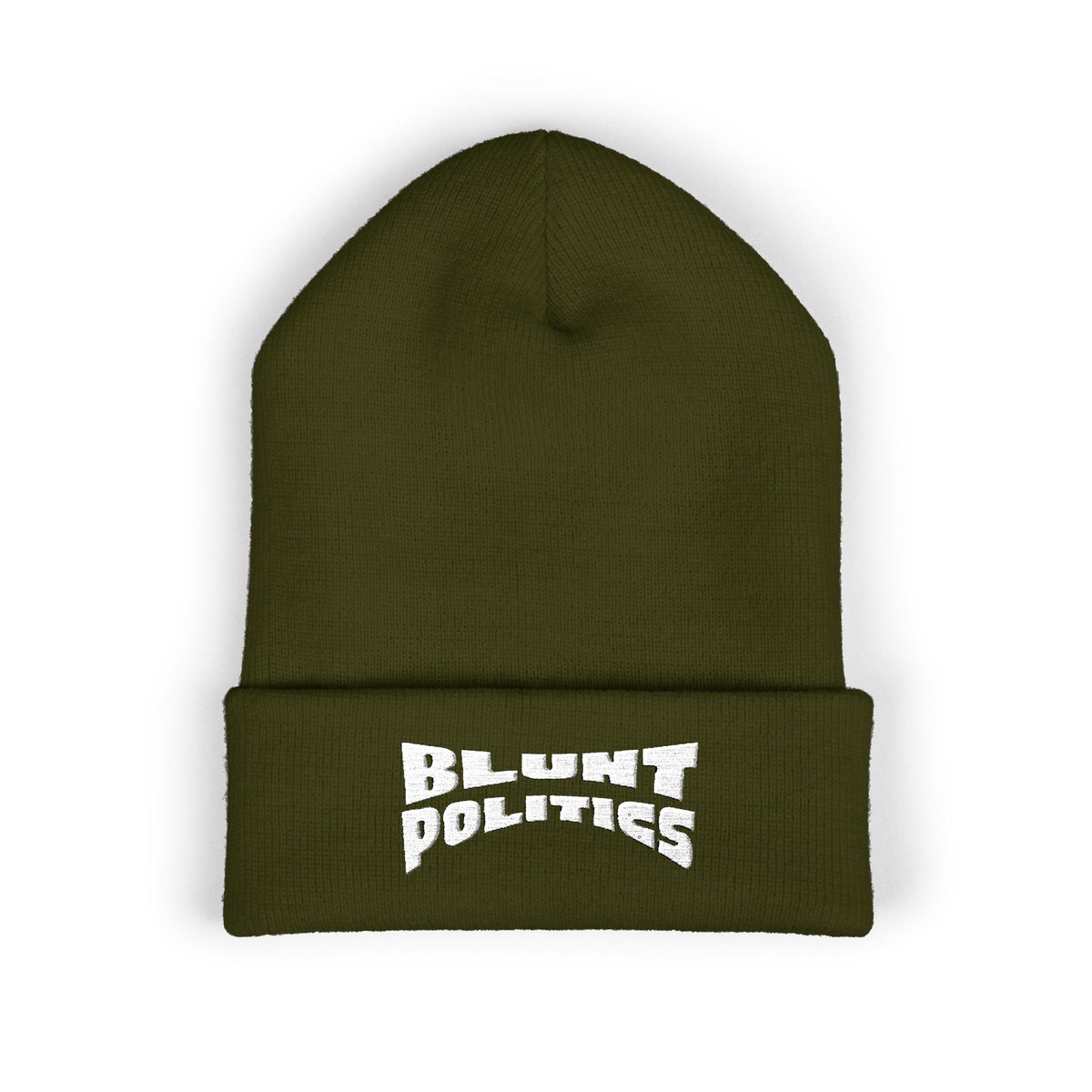 Blunt Politics Classic Cuffed Beanie