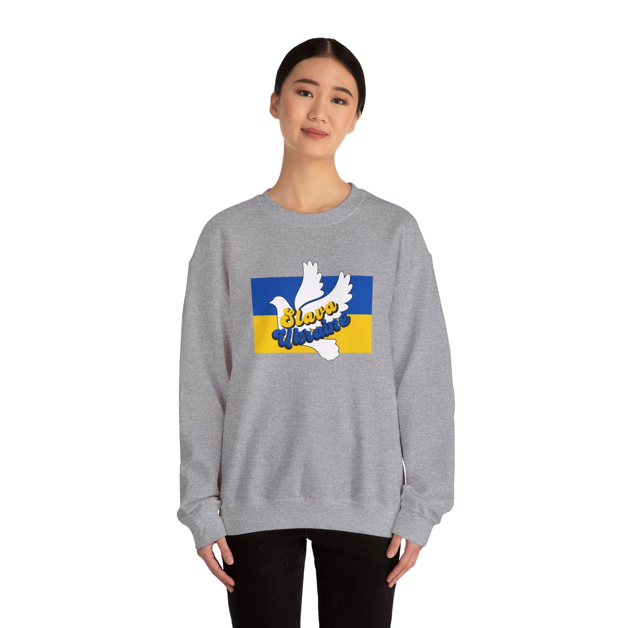 Ukraine Dove Crewneck Sweatshirt
