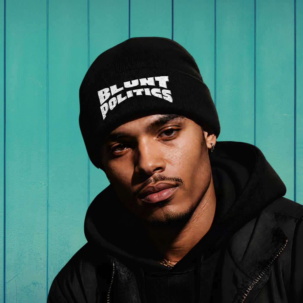 Blunt Politics Classic Cuffed Beanie