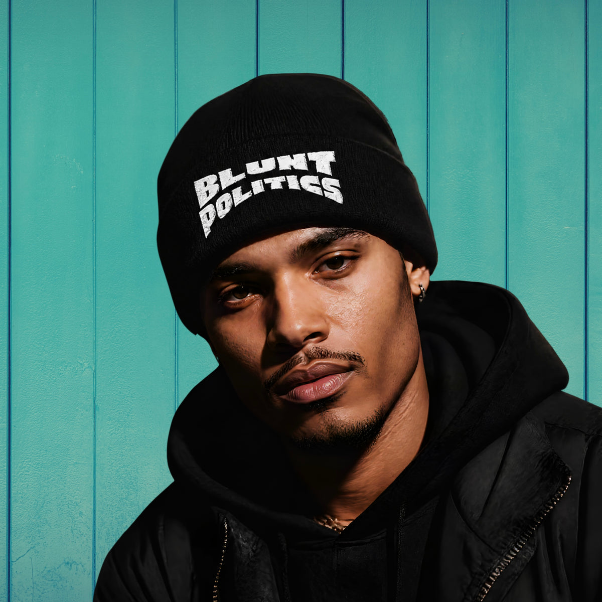 Blunt Politics Classic Cuffed Beanie