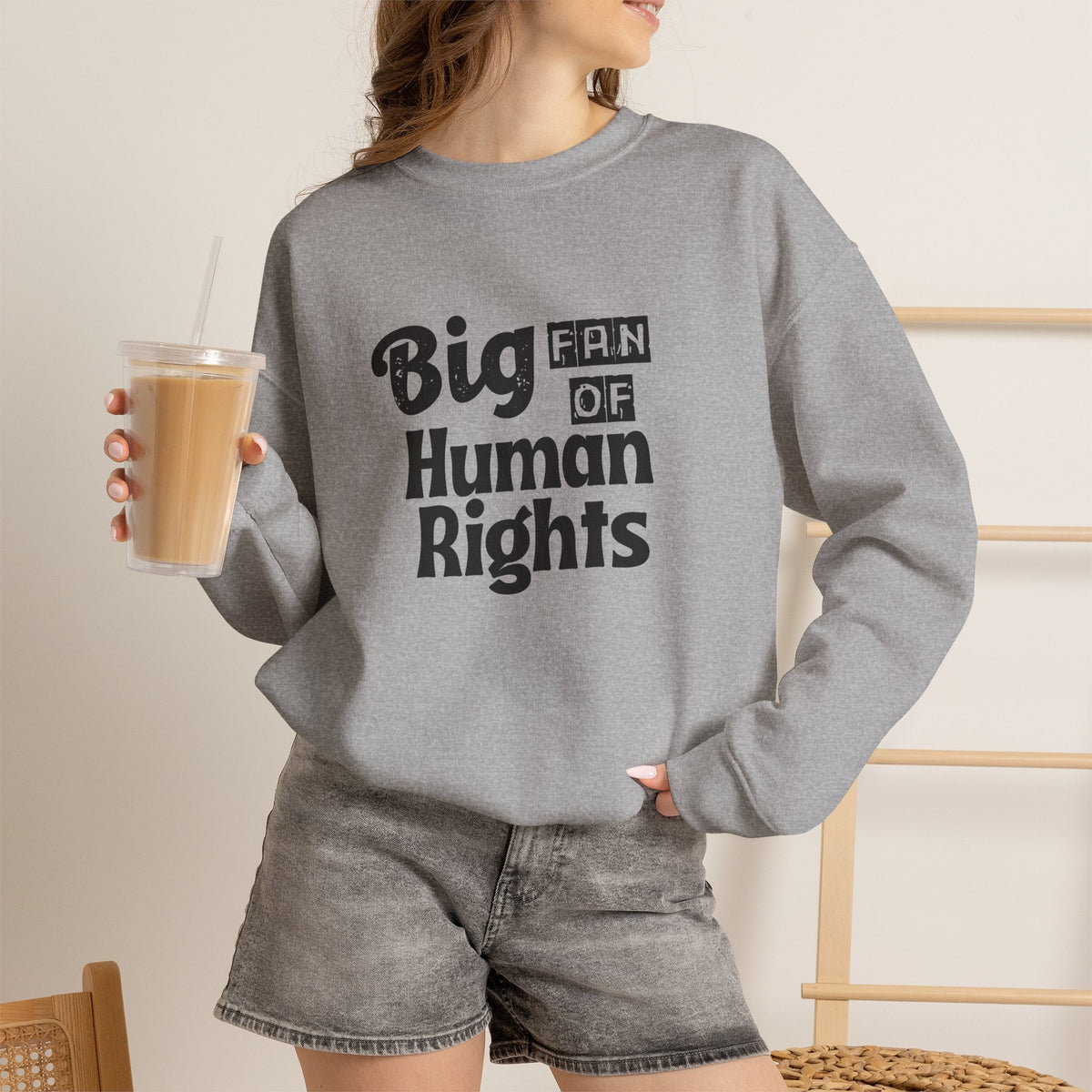 Human Rights Crewneck Sweatshirt