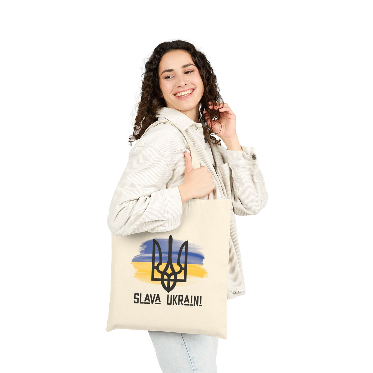 Slava Ukraini Tote Bag