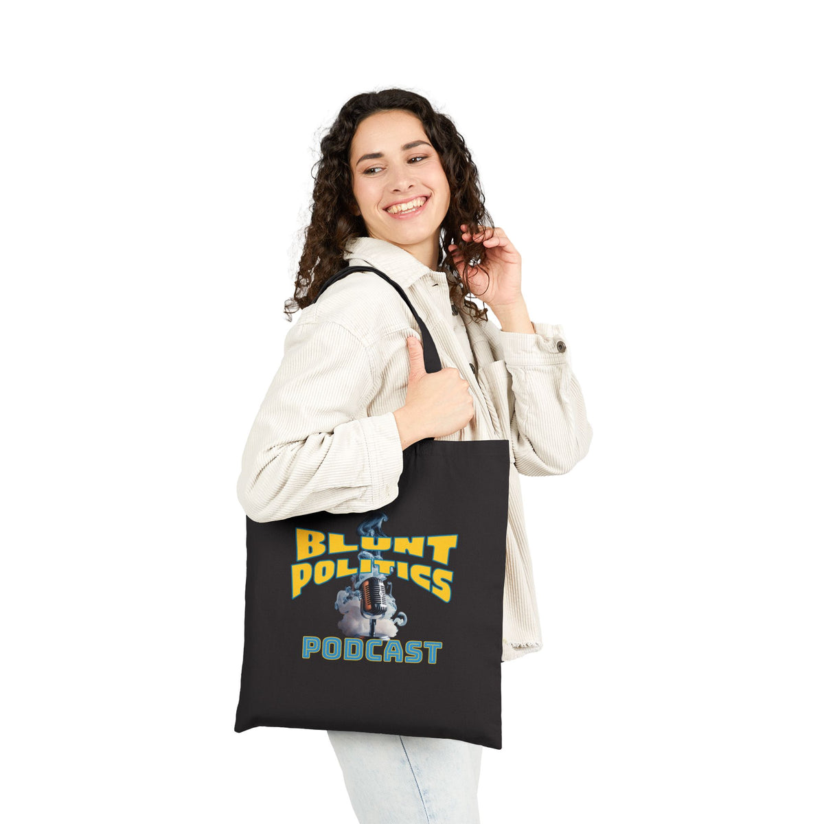 Blunt Politics Podcast Tote Bag