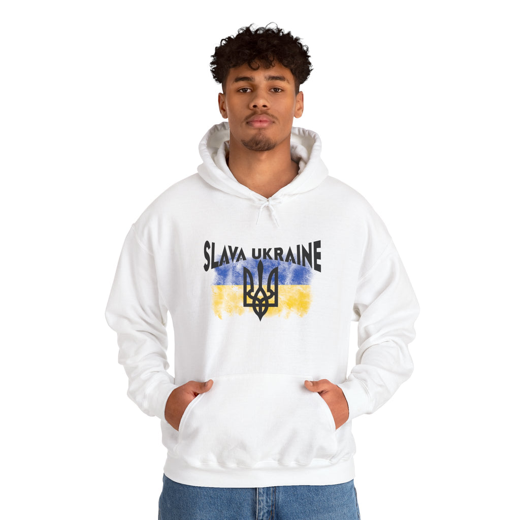 Slava Ukraine Flag Hoodie