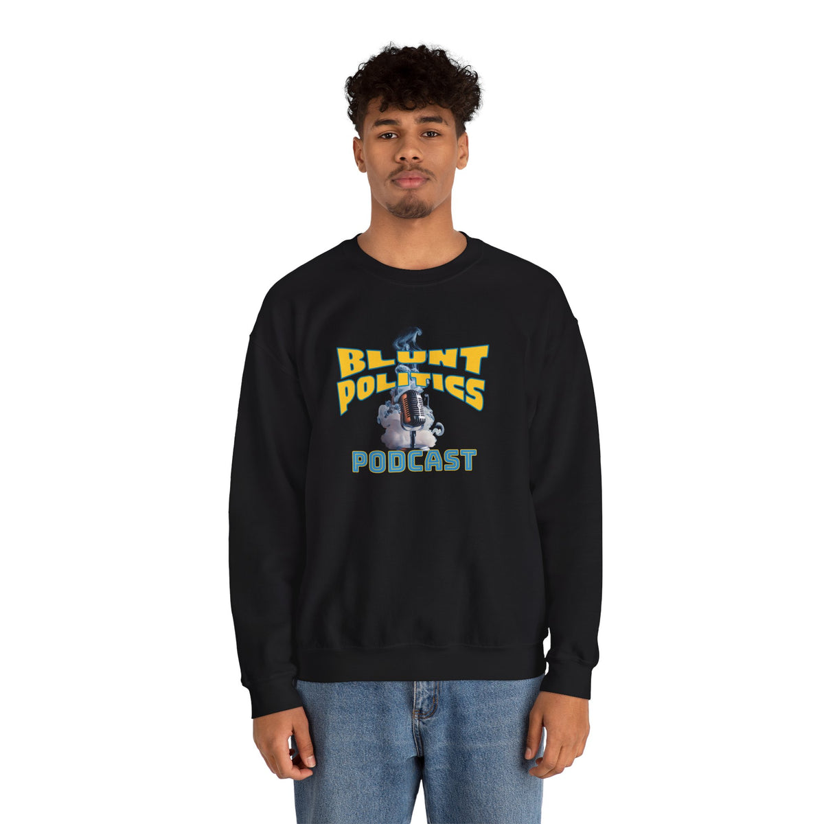 Blunt Politics Podcast Crewneck Sweatshirt