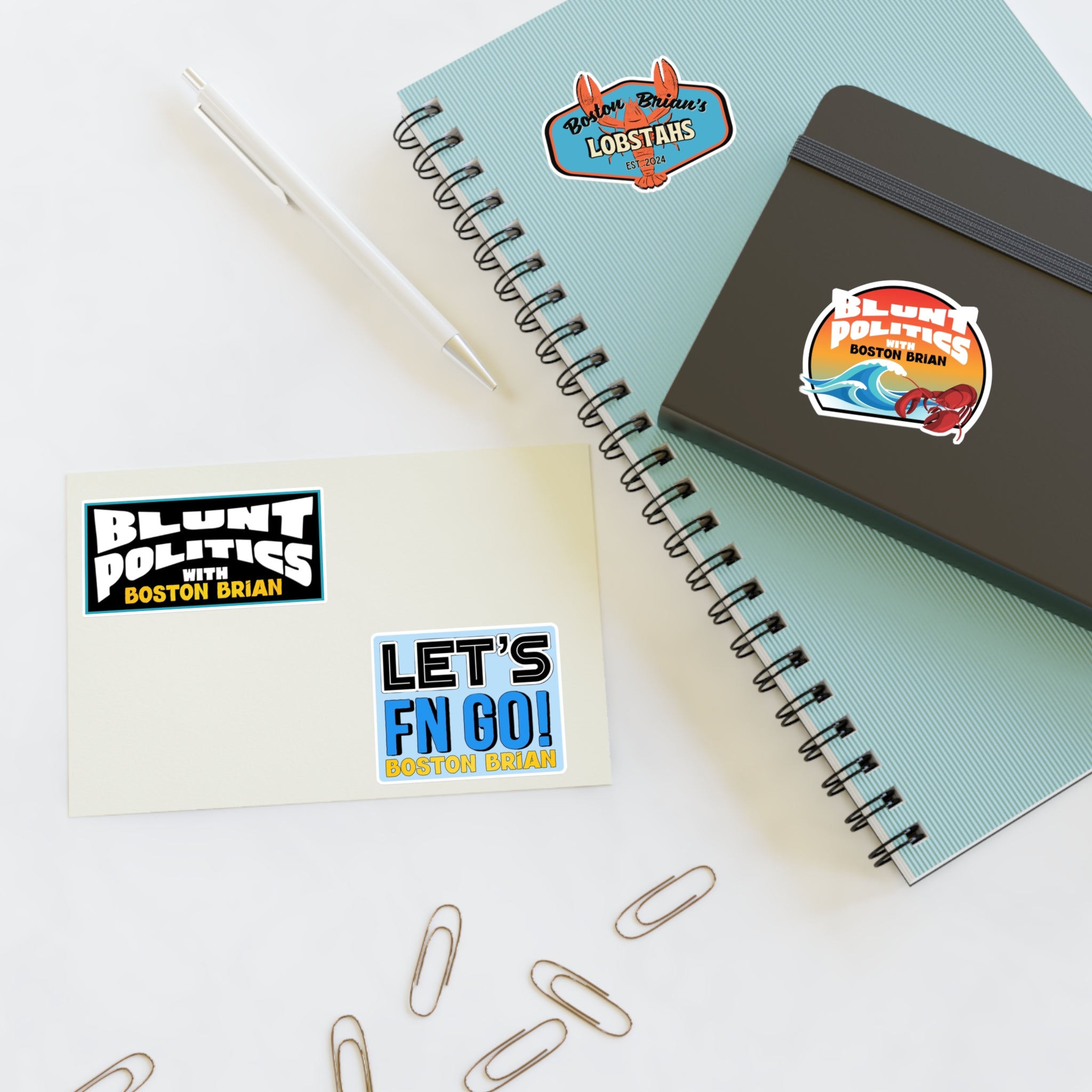 Boston Brian Sticker Sheet