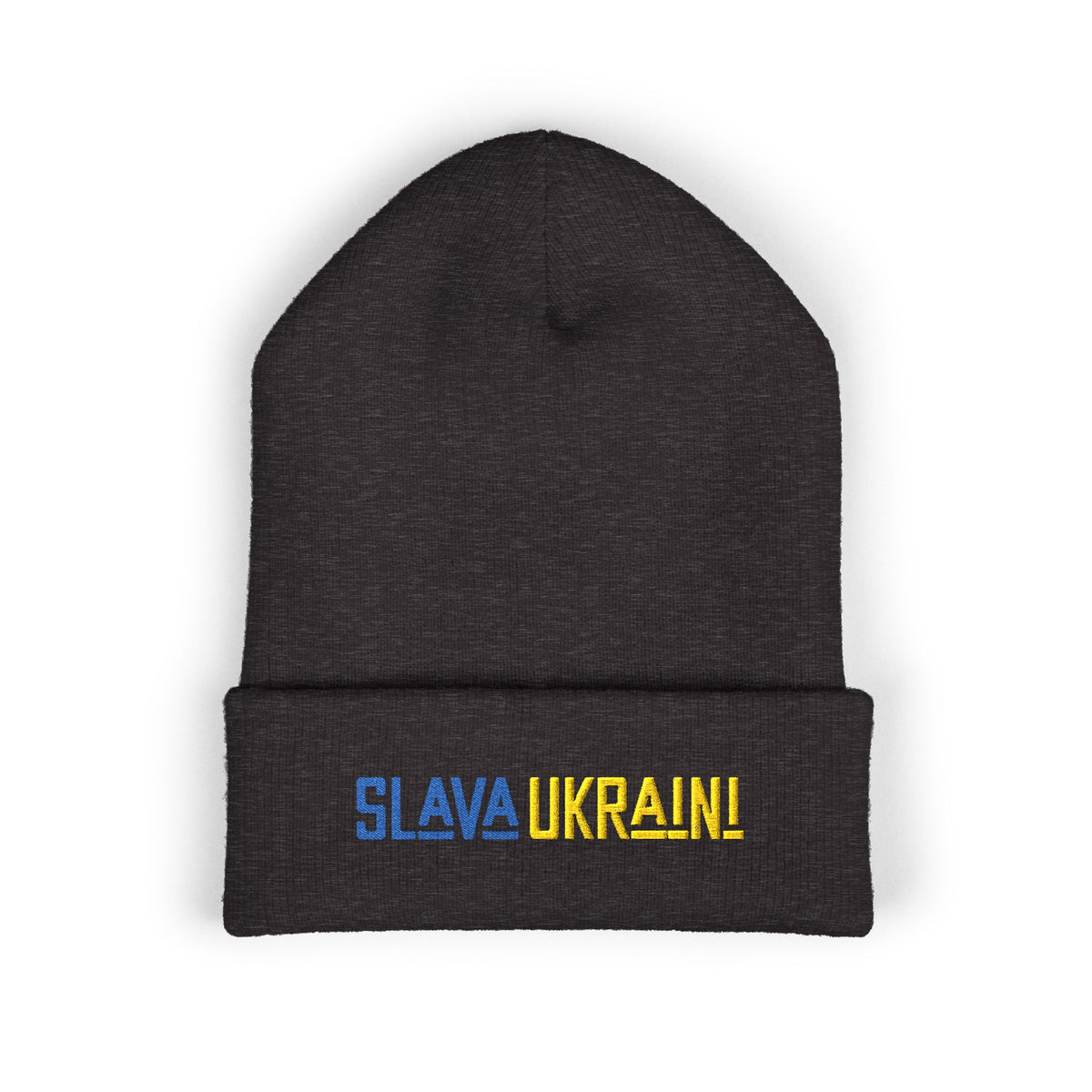Slava Ukraini Classic Cuffed Beanie