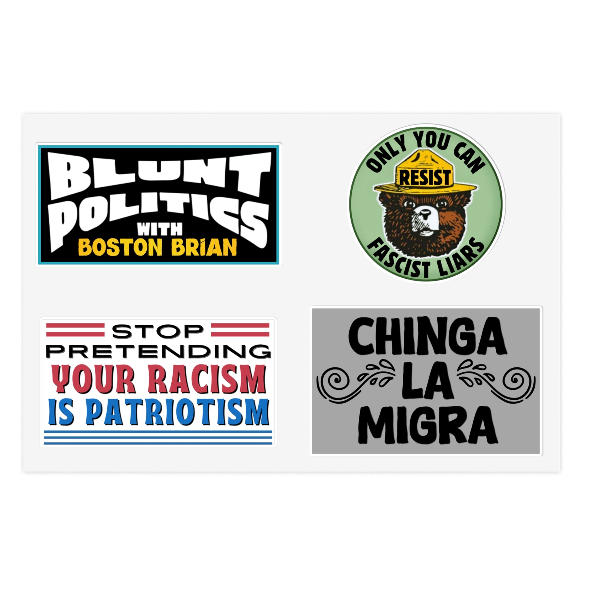 Resistance Sticker Sheet
