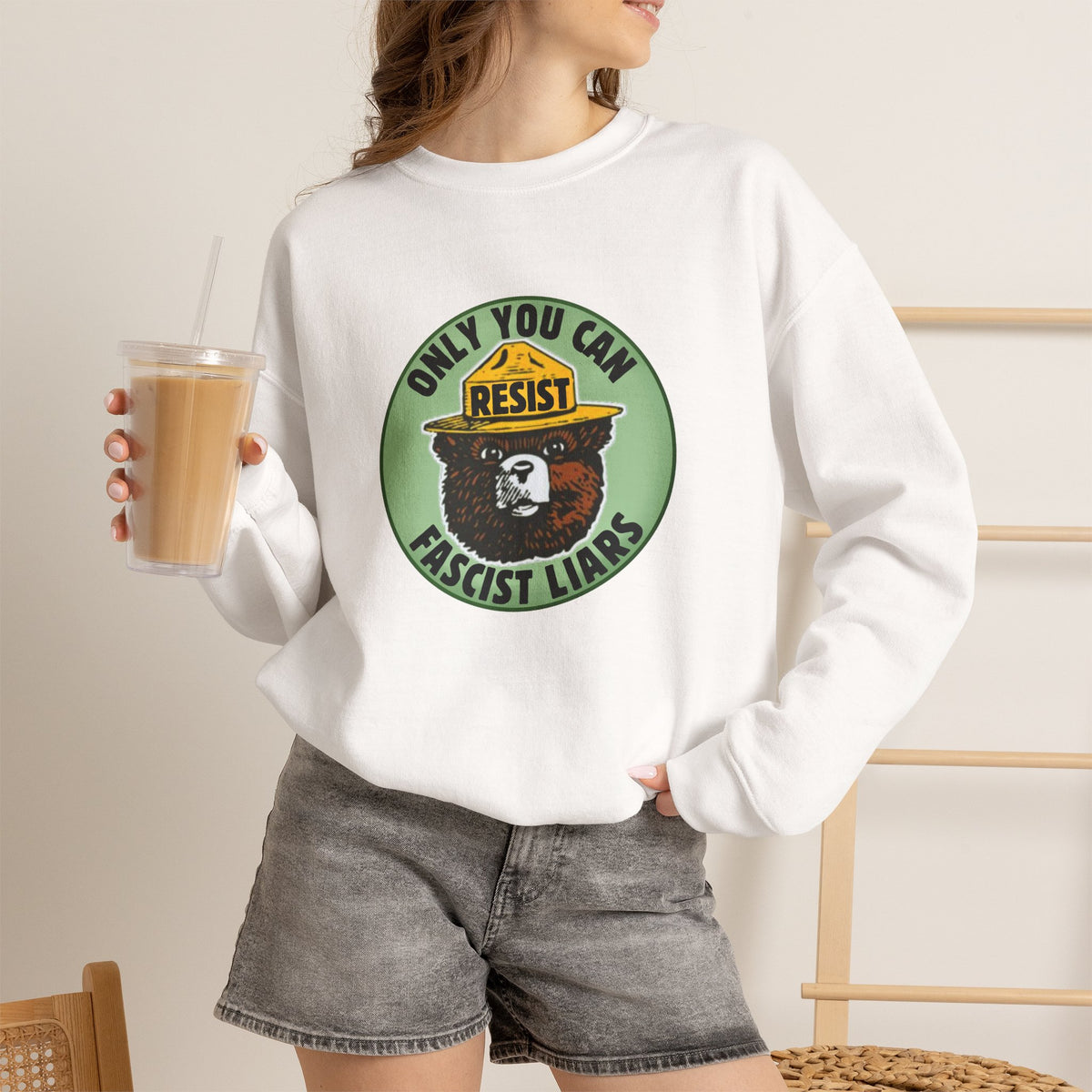 Fascist Liars Crewneck Sweatshirt
