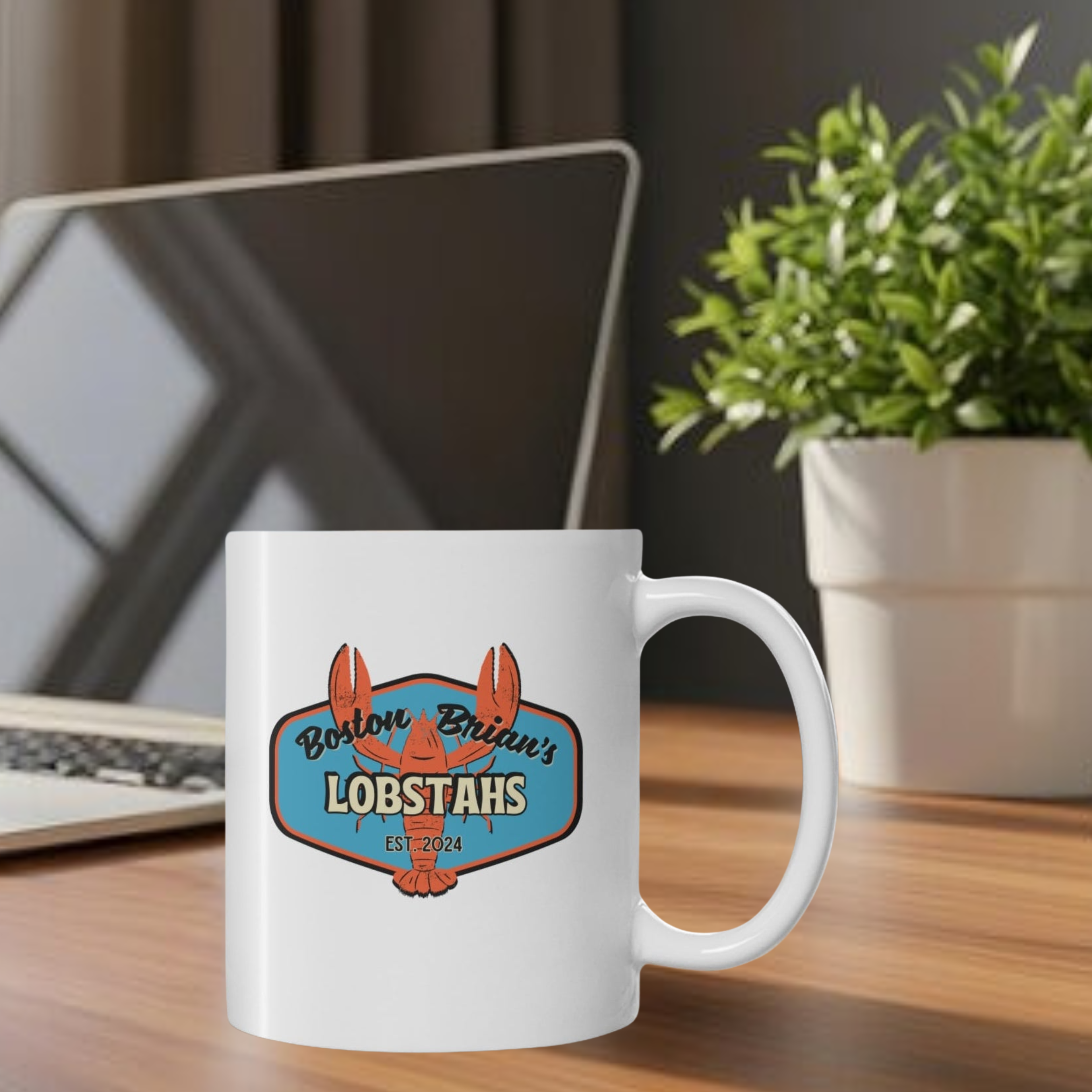 Boston Brian Lobstahs 11oz Coffee Mug