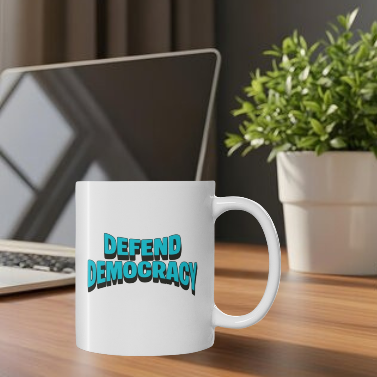 Defend Democracy 11oz Coffee Mug