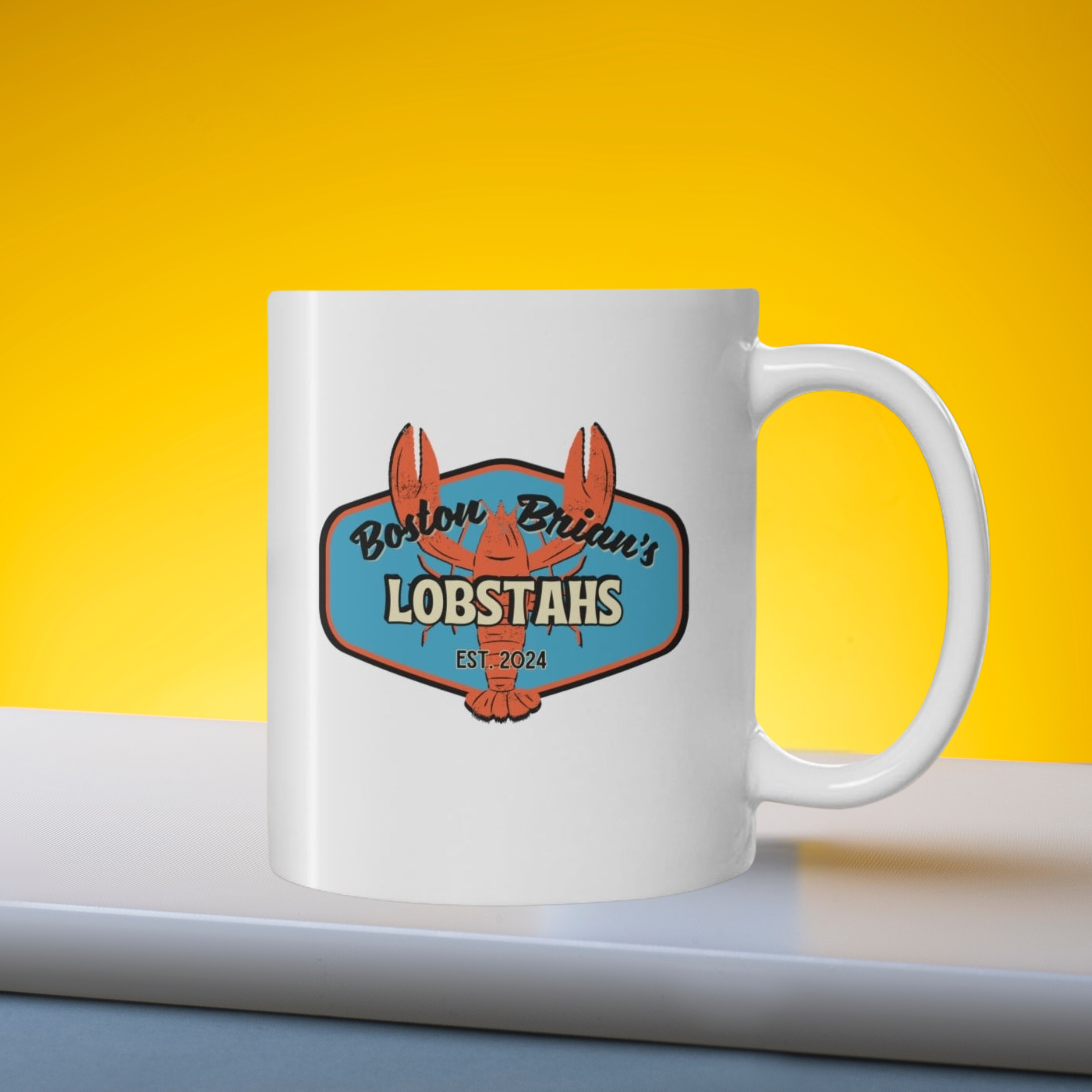 Boston Brian Lobstahs 11oz Coffee Mug